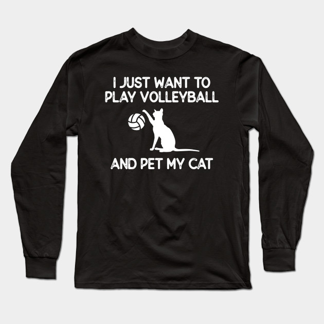 Volleyball and Cat Lover Gift